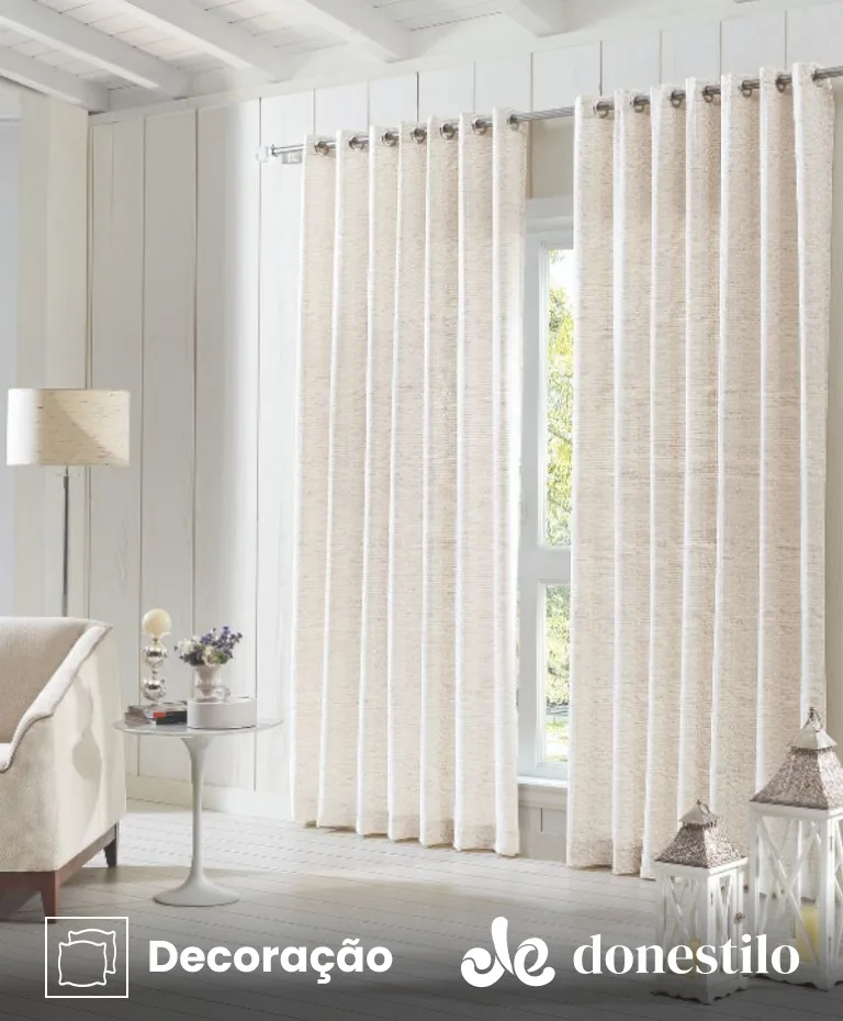 Cortina Jacquard Döhler Messina 3,00X2,80 m em São Paulo SP